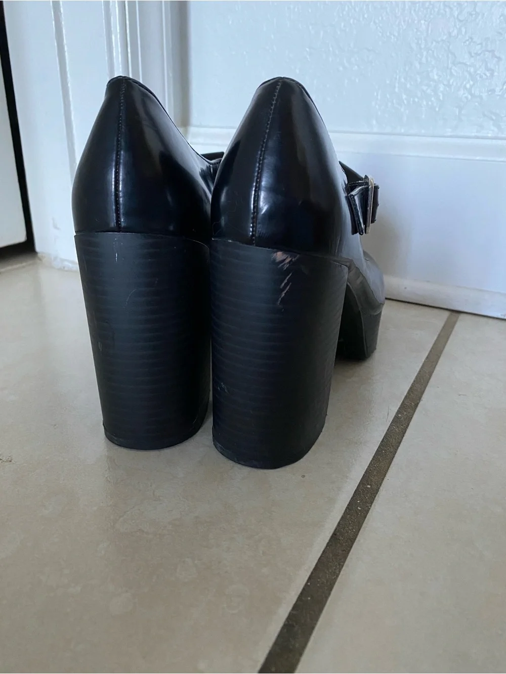 Madden Girl Never Worn Mary Jane Platform Heels